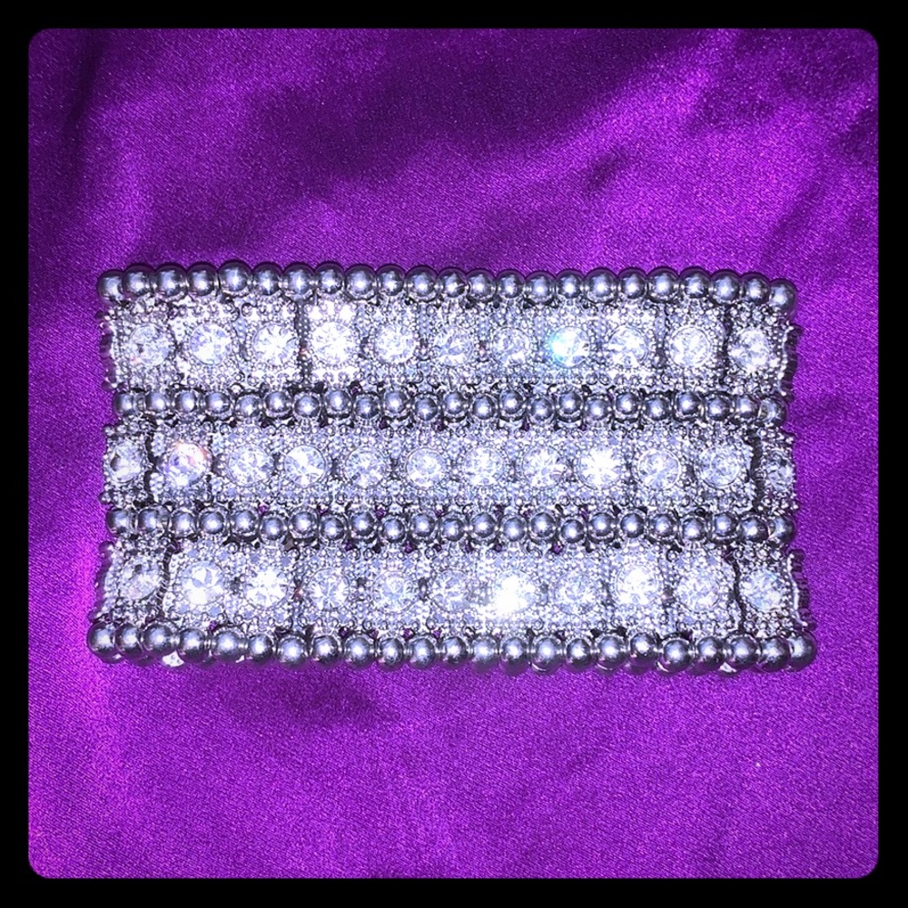 Beautiful Stretch Rhinestone Bangle